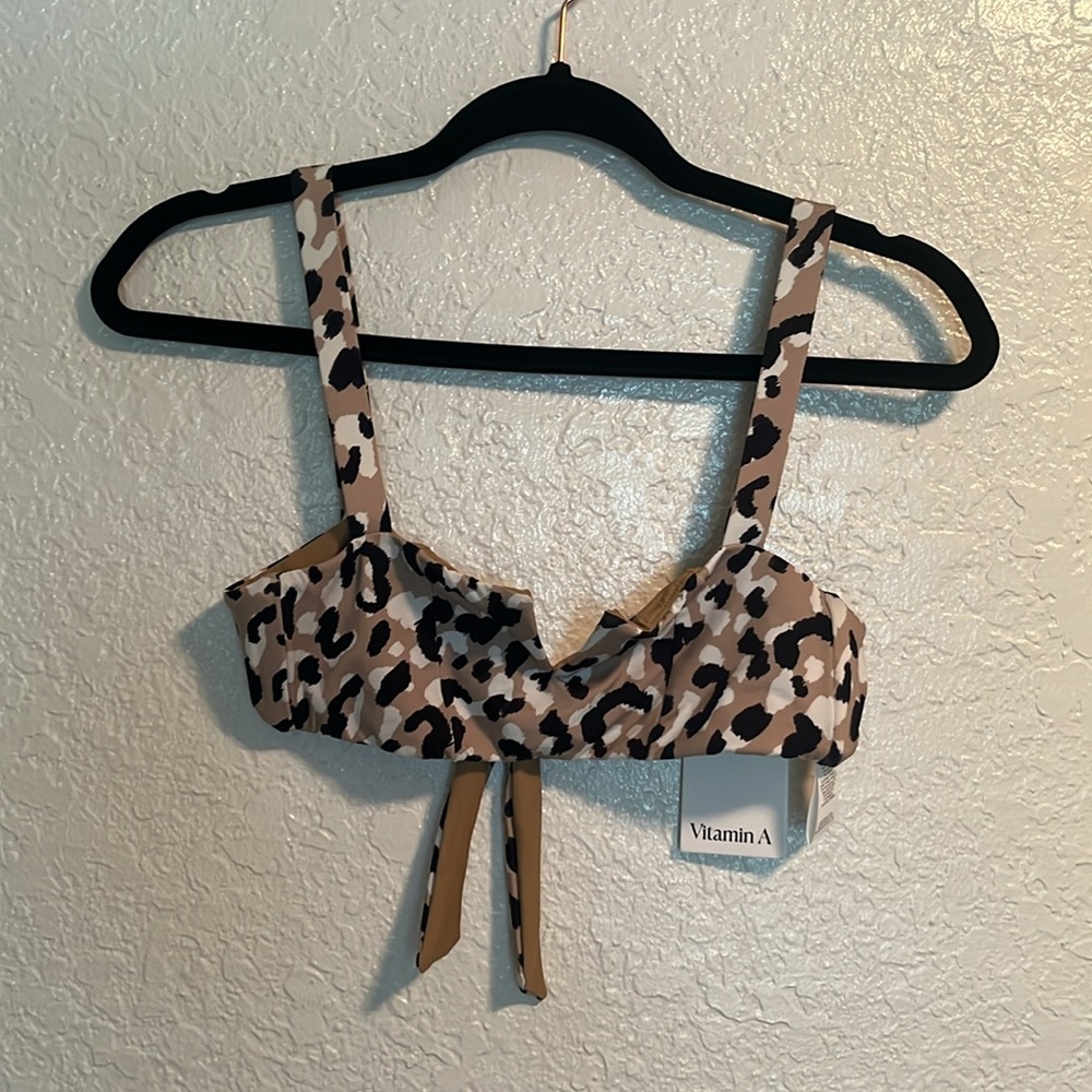 NWT Vitamin A Kaya Tankini Top 8/M - Picture 3 of 7
